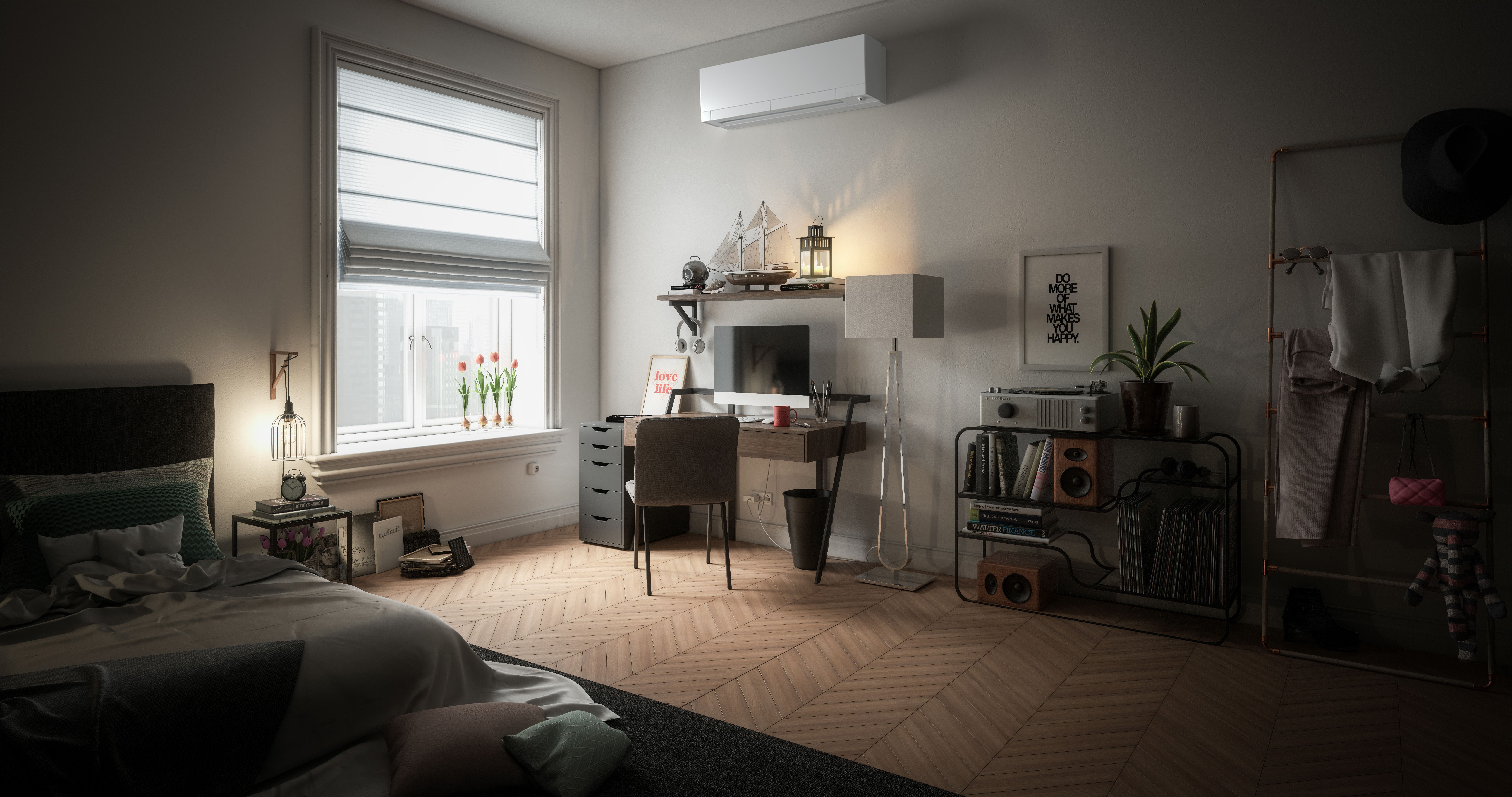 Deluxe Wall-mounted Indoor Unit - MSZ-FX | Mitsubishi Electric HVAC US