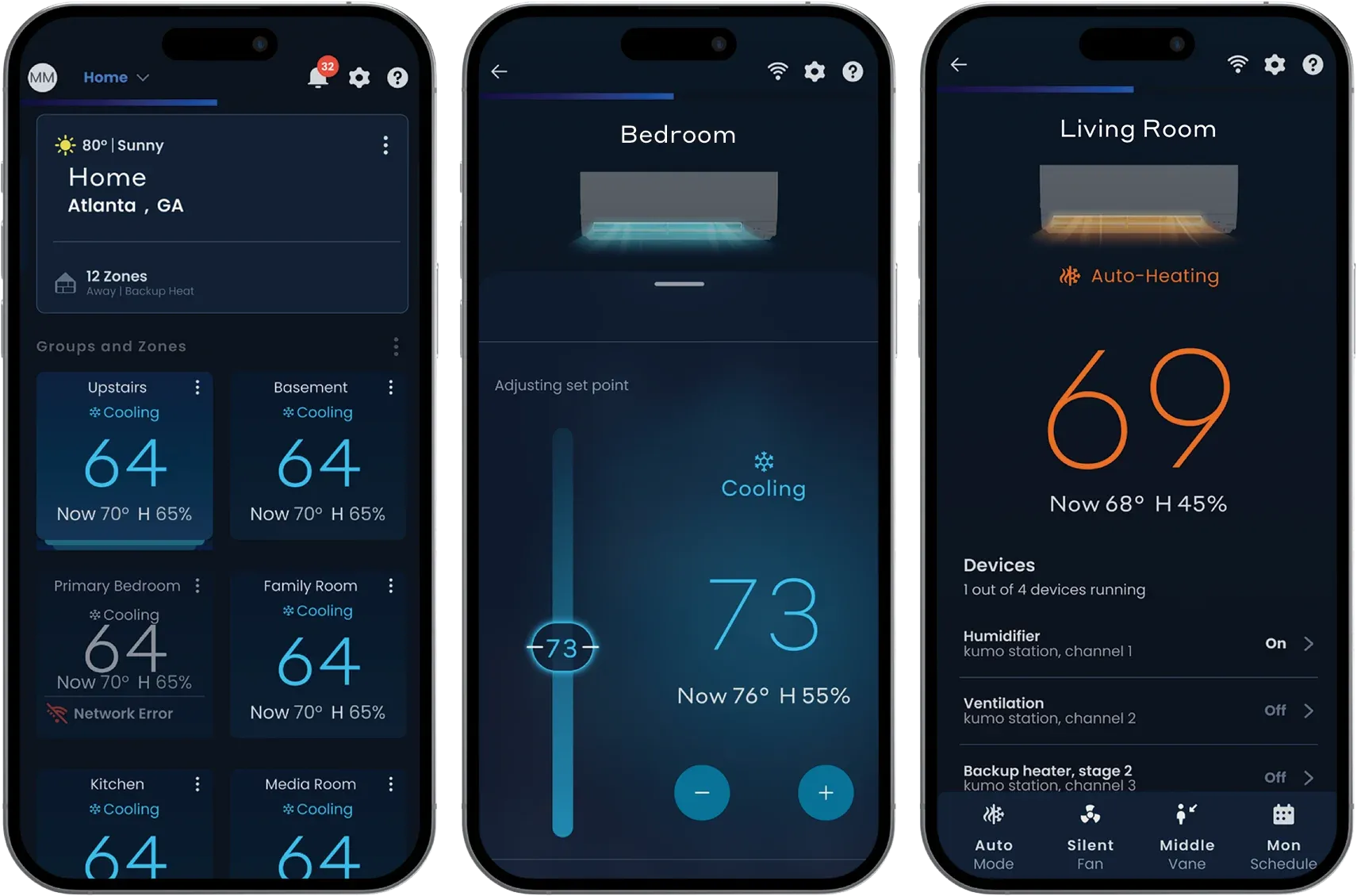 Mitsubishi Electric smart comfort controls app